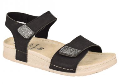 Πέδιλα γυναικεία | Ανατομικά | Vesna | 880332 | Μαύρο - Vesna - 